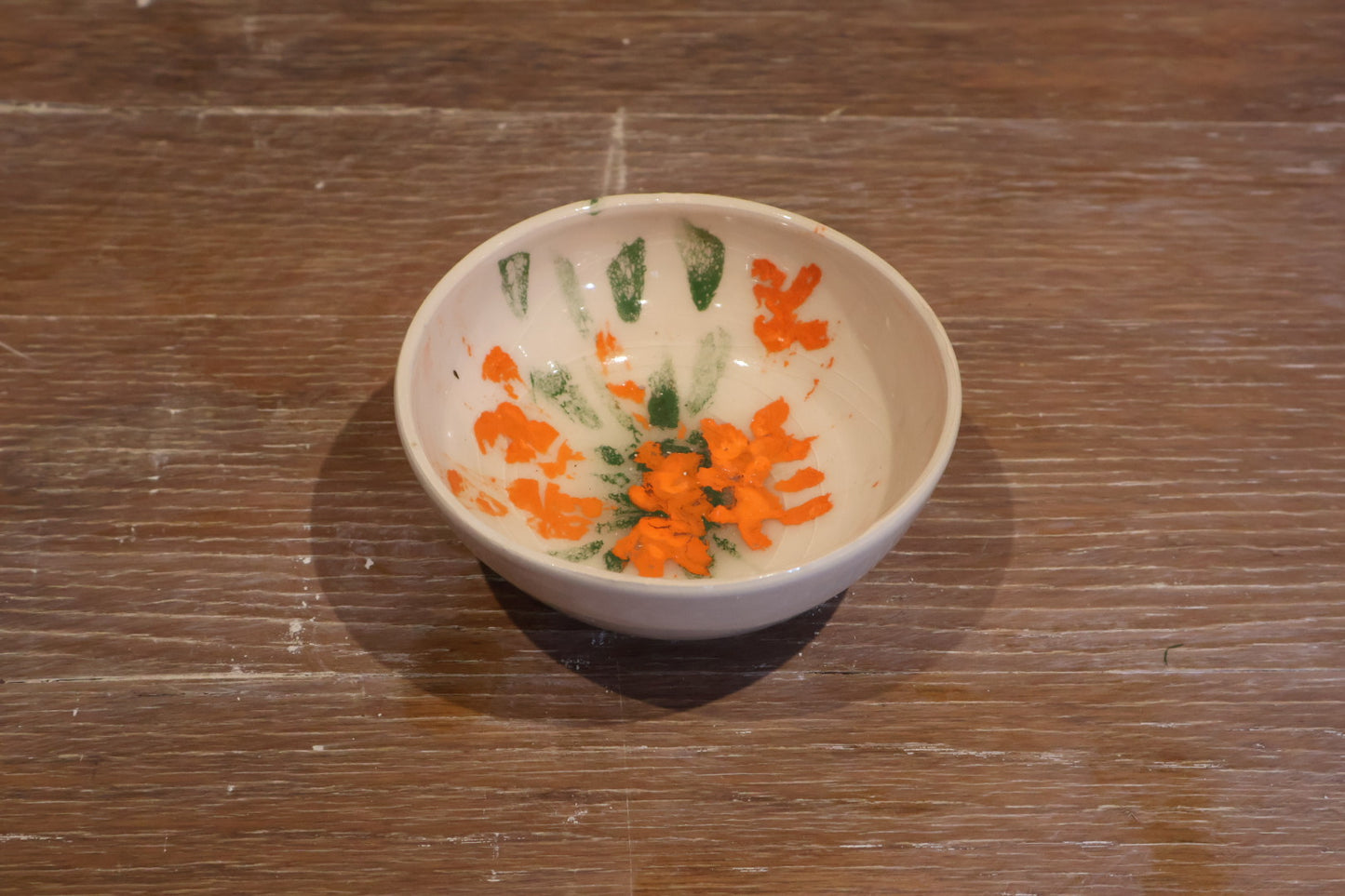 medium cream bowl