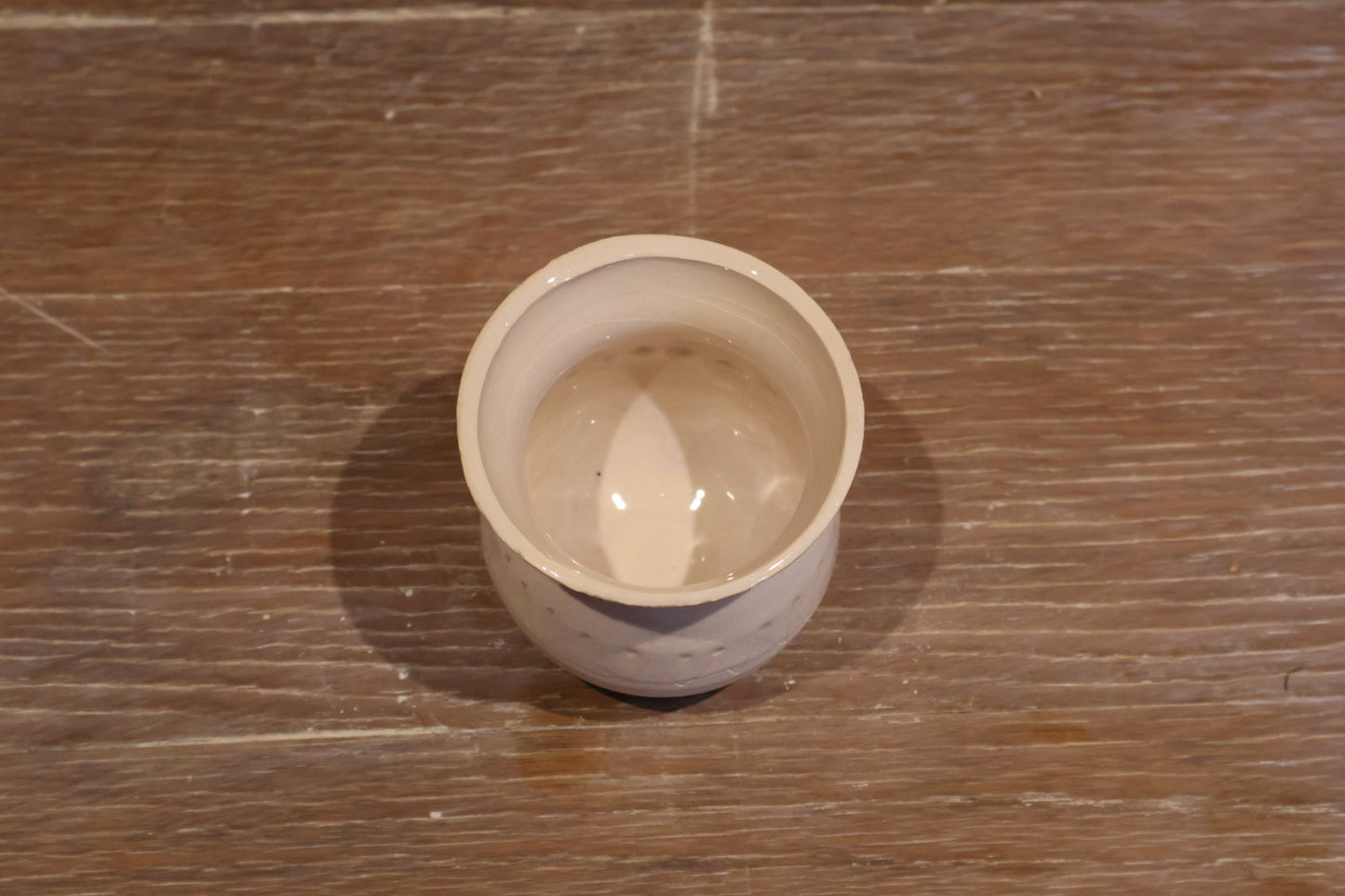 Small vase with cream vase